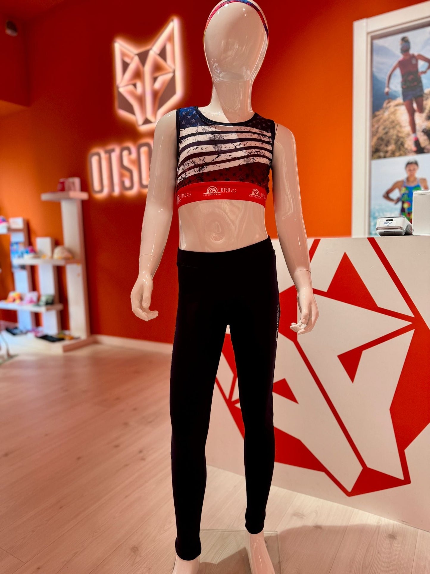 Legging algodón LIVE GYMNASTICS navy blue (outlet)