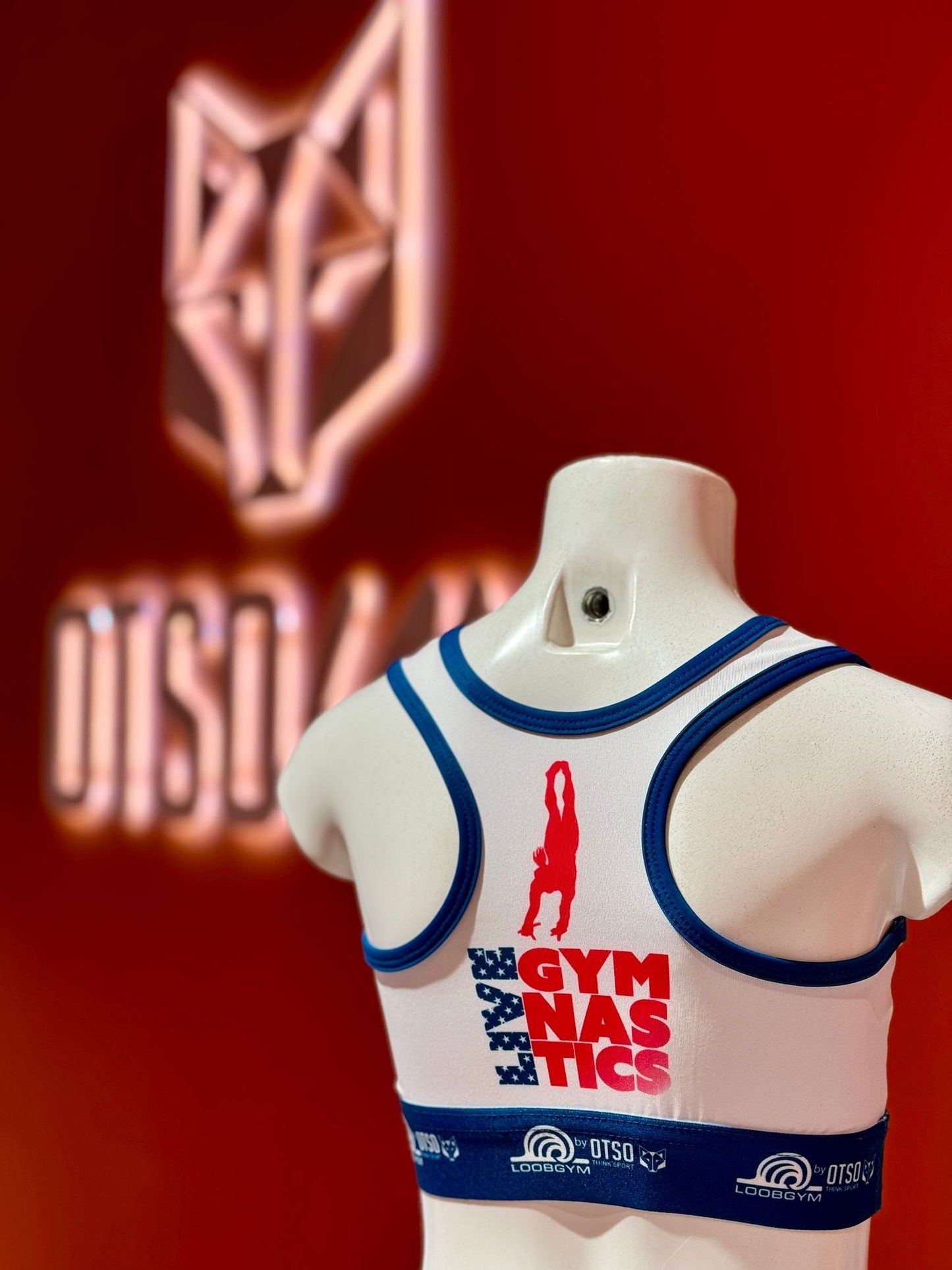 Top LIVE GYMNASTICS (Goma vista sublimada)