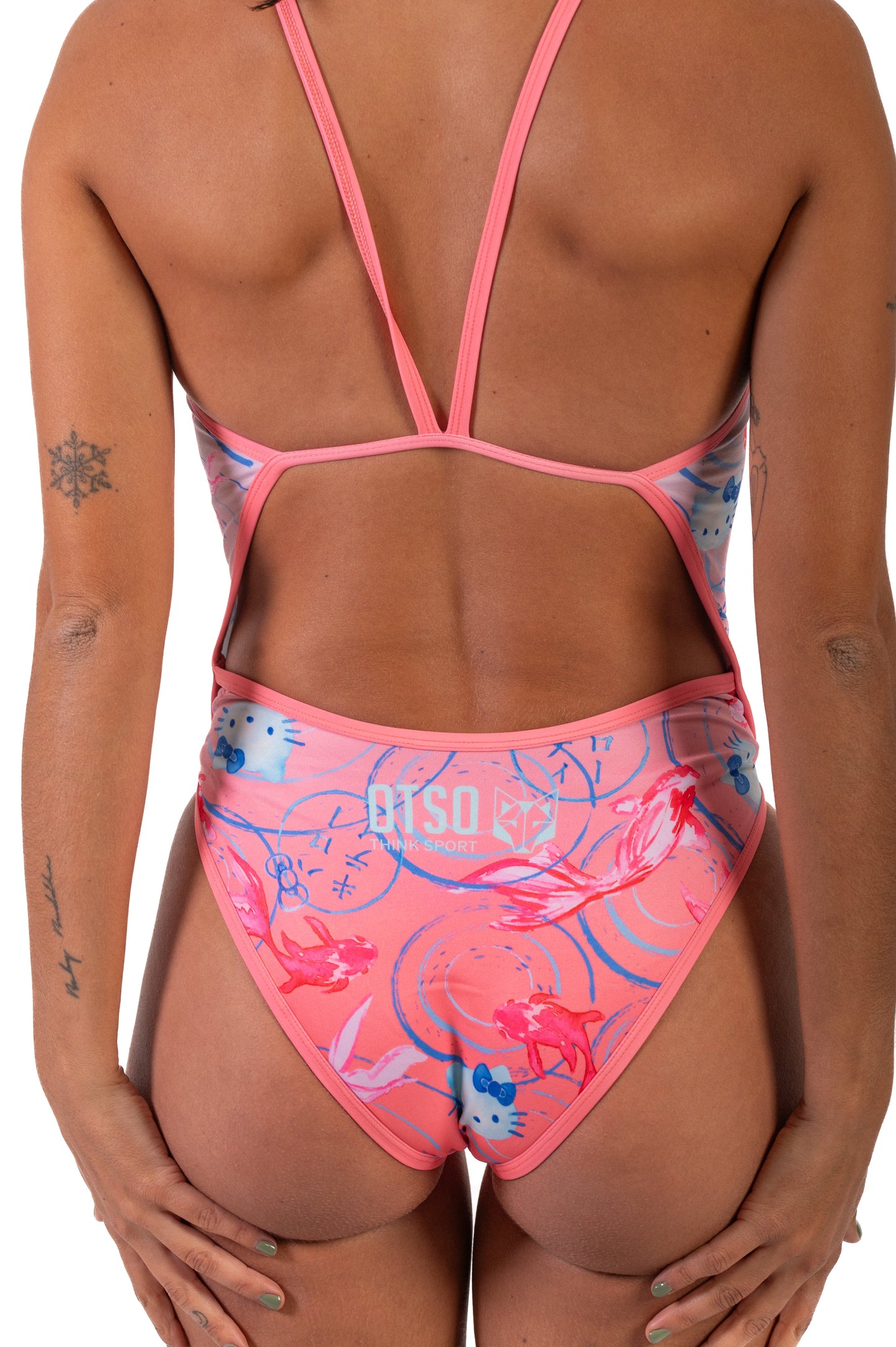 Banyador nena i dona - Hello Kitty Wave