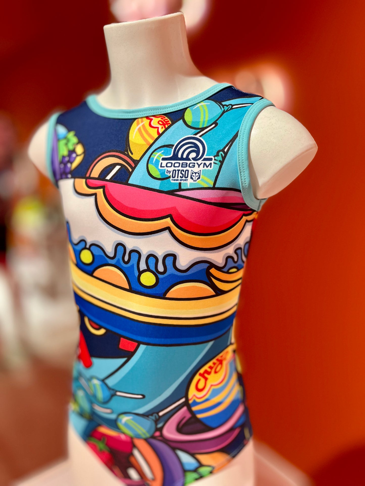 Maillot Gimnasia CHUPA CHUPS SPACE