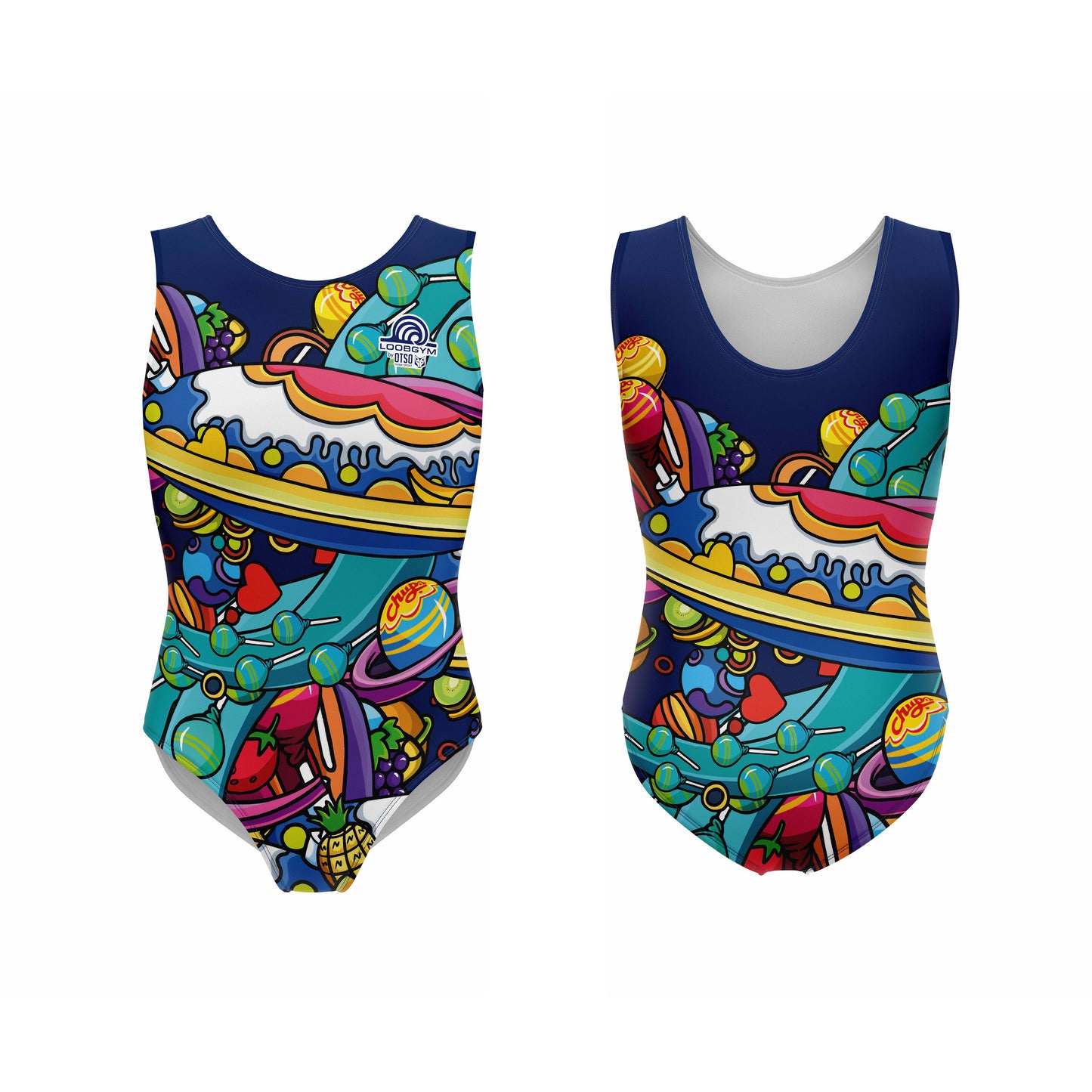 Maillot Gimnasia CHUPA CHUPS SPACE
