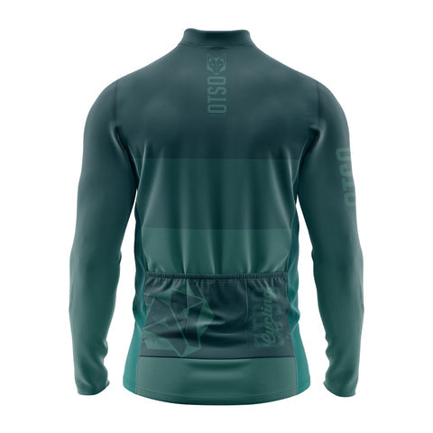 Maillot de ciclismo manga larga invierno hombre - Greenforest