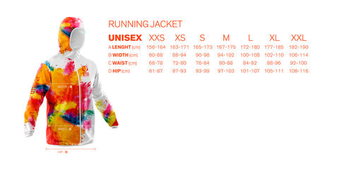 Unisex Running Jacket - Be a Wolf
