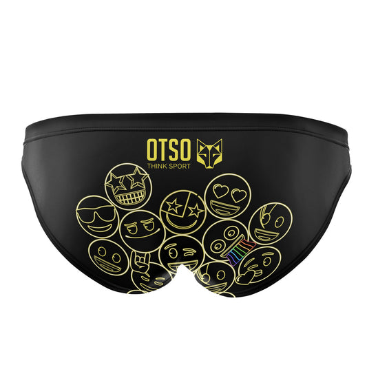 Banyador slip home - Emoji Neon Faces
