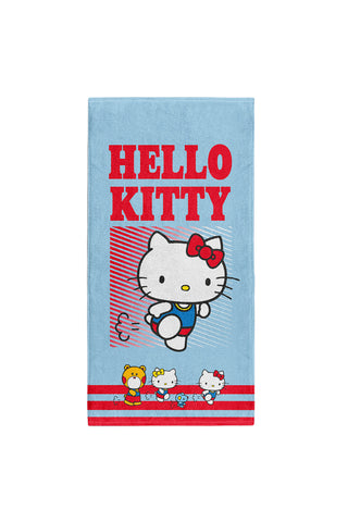 Tovallola de microfibra - Hello Kitty Stripes (outlet)