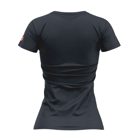 Camiseta de manga corta de lana merino mujer - Waro