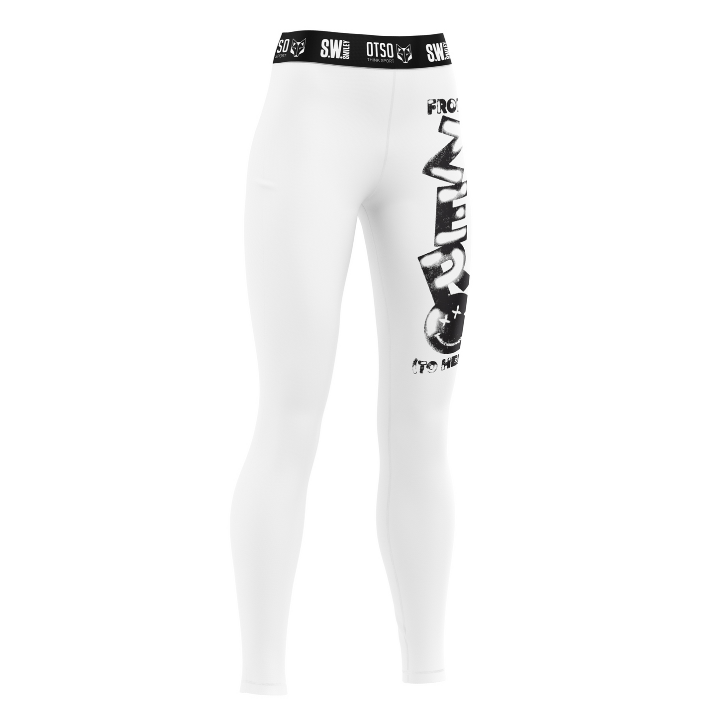 Legging - Smiley Airbrushed Infinity