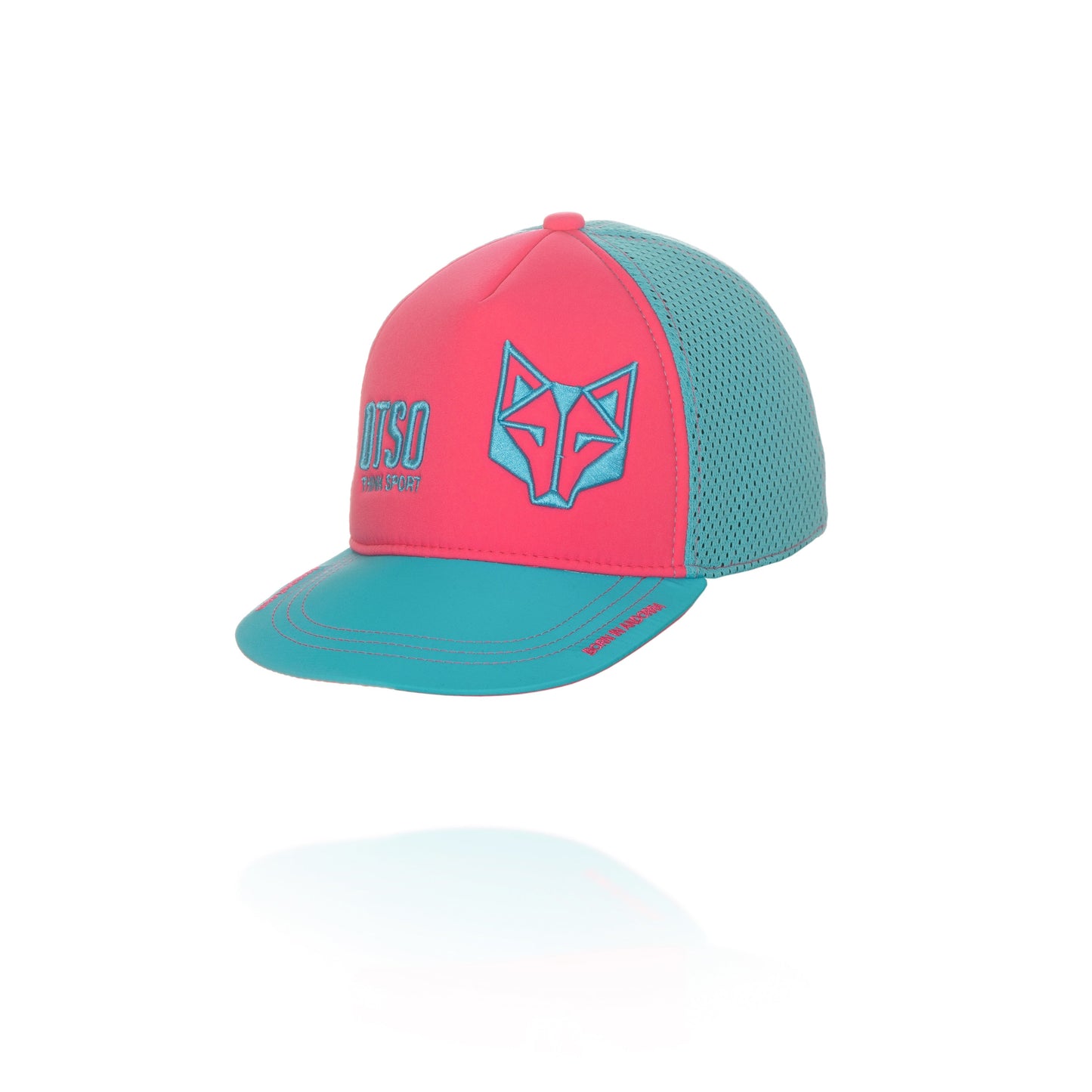 Gorra snapback - Flu Pink & Light Blue