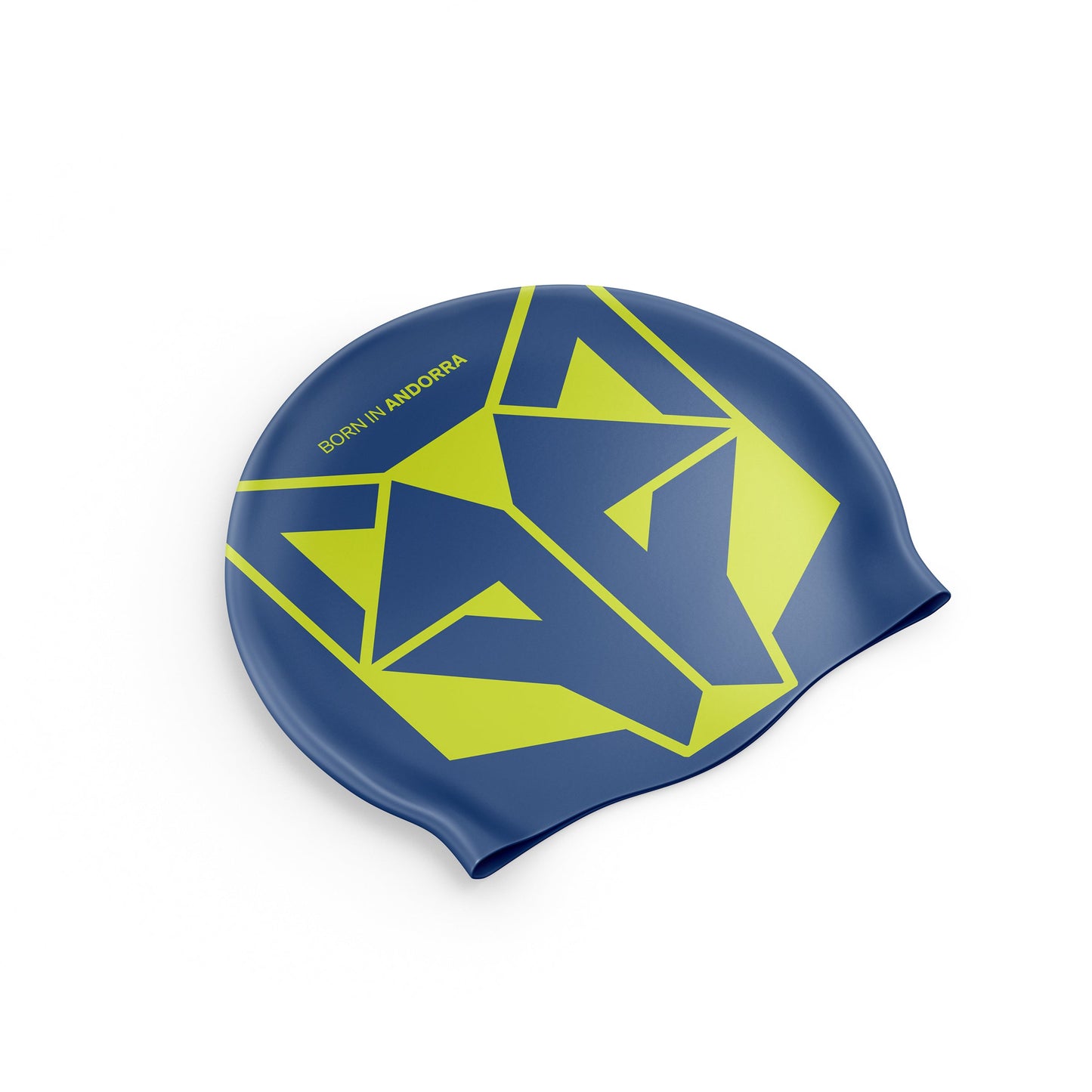 Barret de natació - Electric Blue & Fluo Yellow
