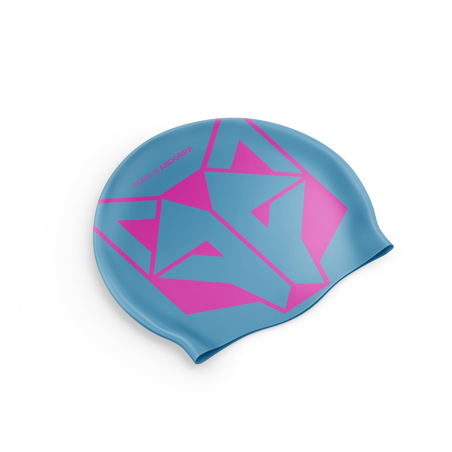 Barret de natació - Light Blue & Fluo Pink
