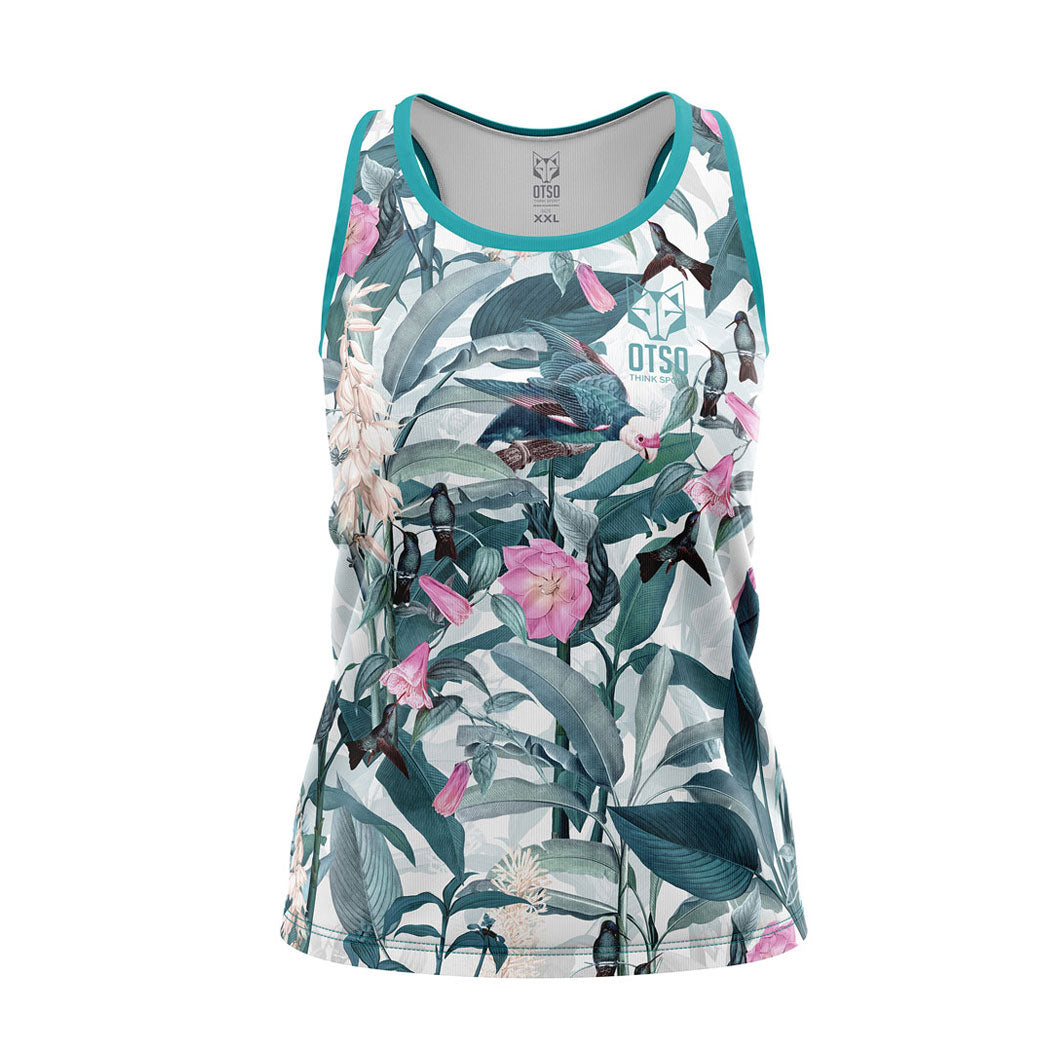 Camiseta sin mangas mujer - Garden