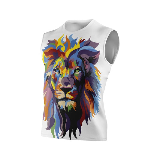Men's sleeveless t-shirt - Be A Lion