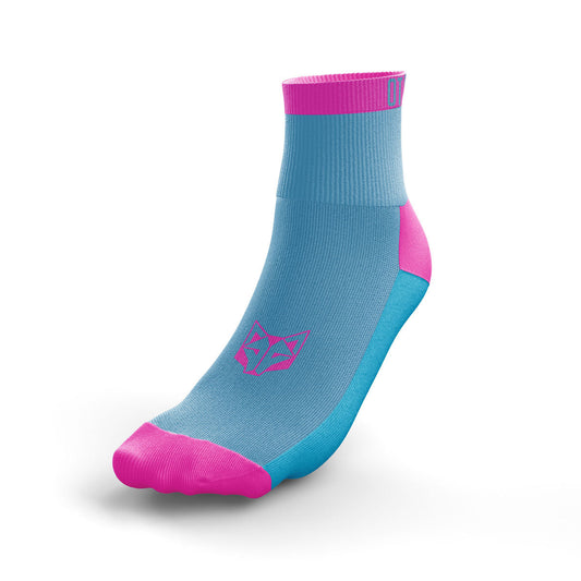 Mitjons Multisport Low Cut - Light Blue &amp; Pink