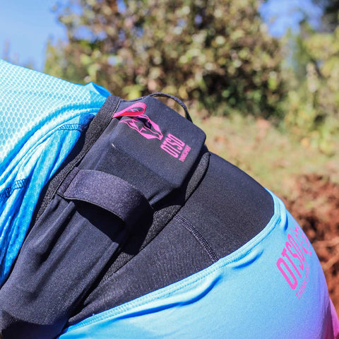 Cinturó de córrer unisex - Black &amp; Pink