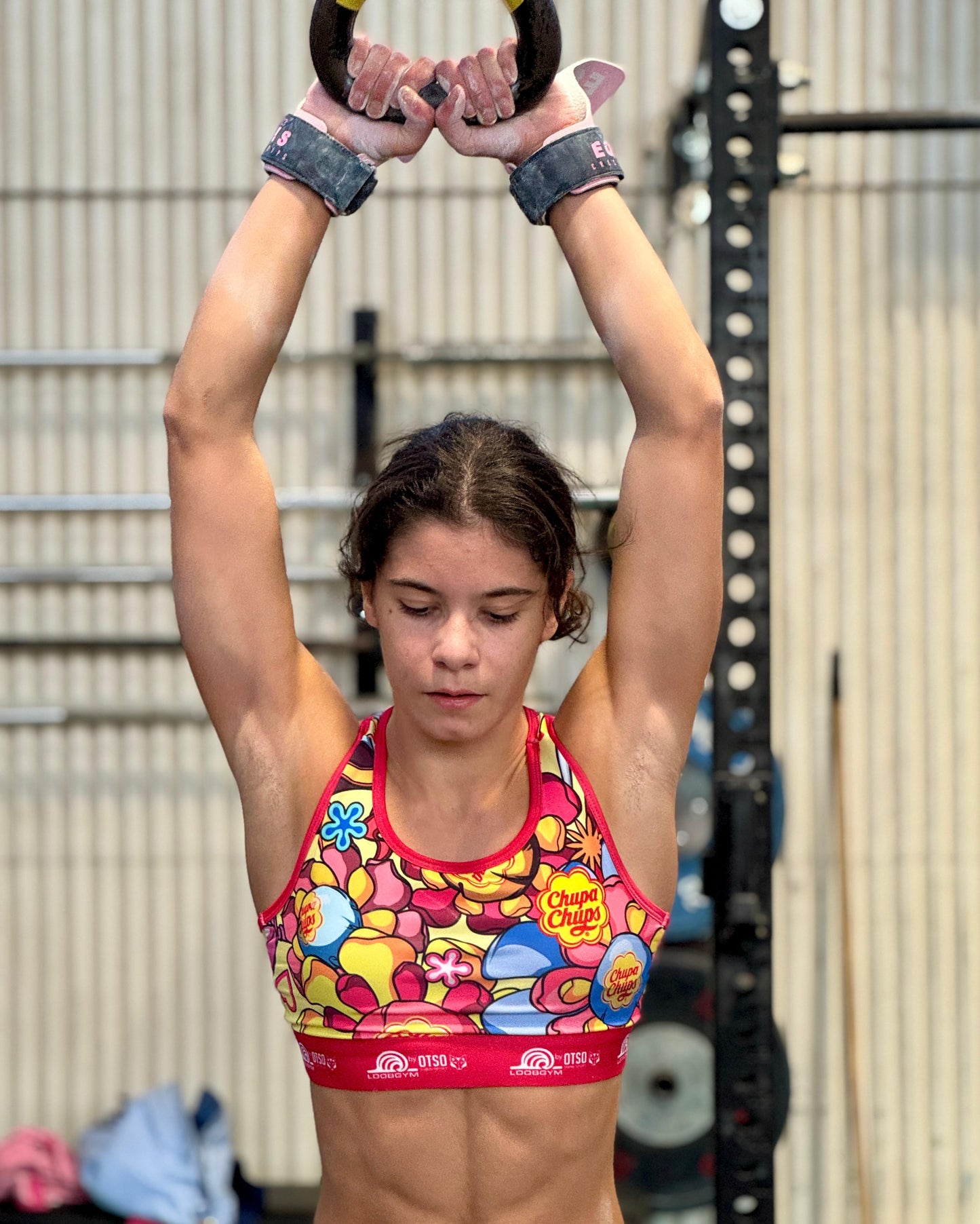 Top CHUPA CHUPS FLOWER (Goma vista sublimada)