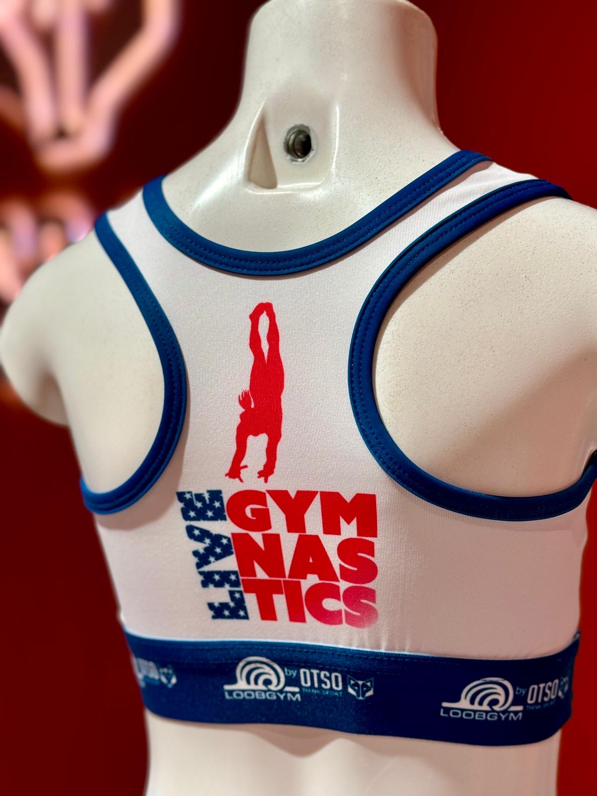 Top LIVE GYMNASTICS (Goma vista sublimada)