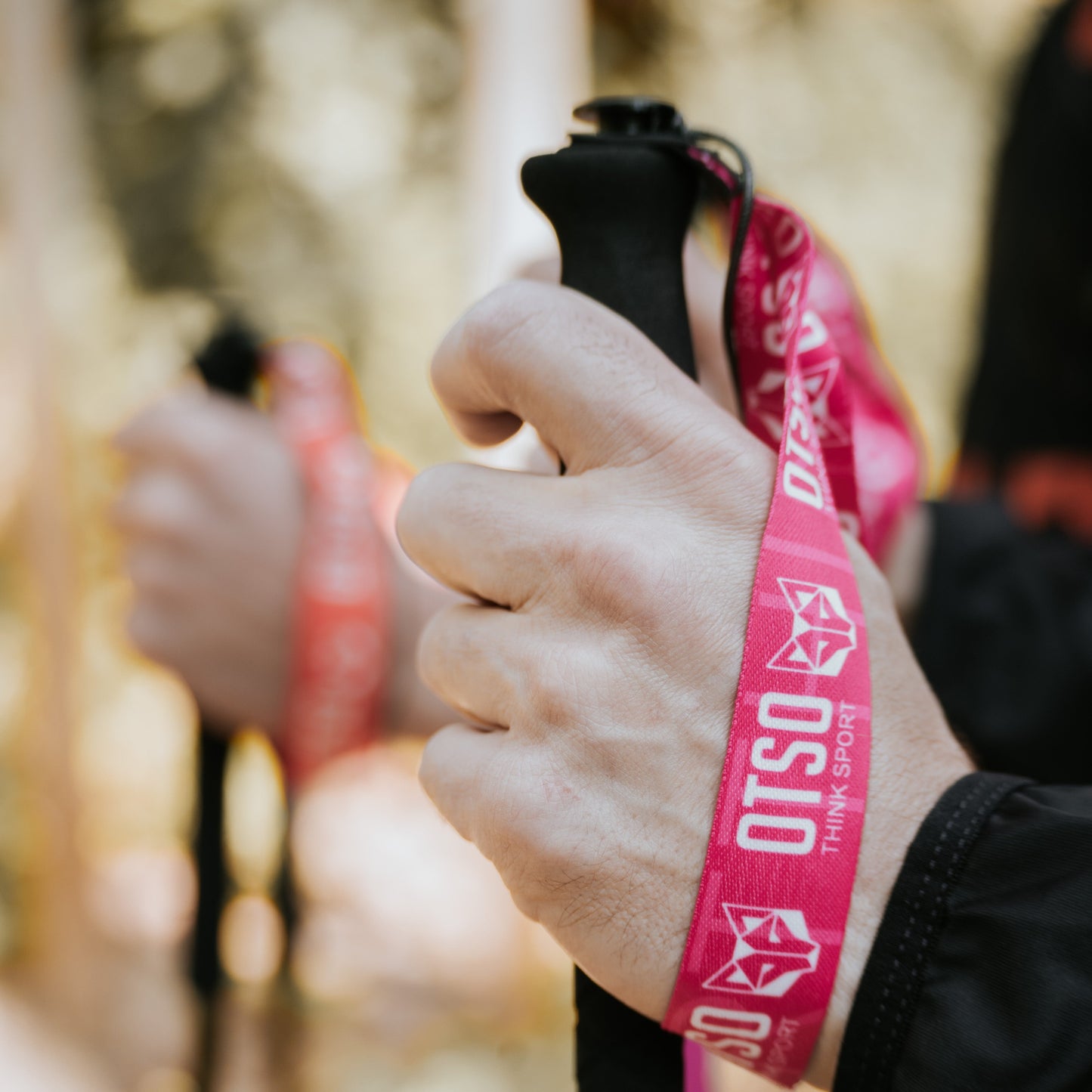 Ultralight folding carbon poles