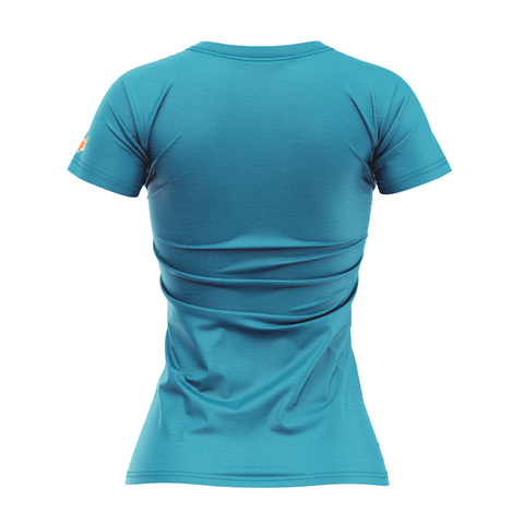 Camiseta de manga corta de lana merino mujer - Kahurangi