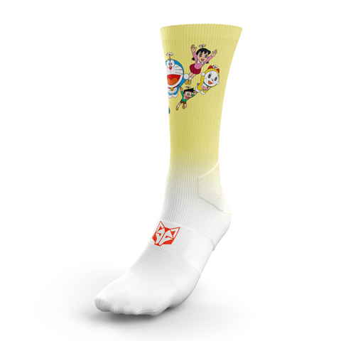 Calcetines Sublimados - Doraemon Friends forever