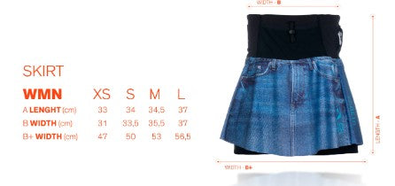 Falda mujer - Tejano Rosa