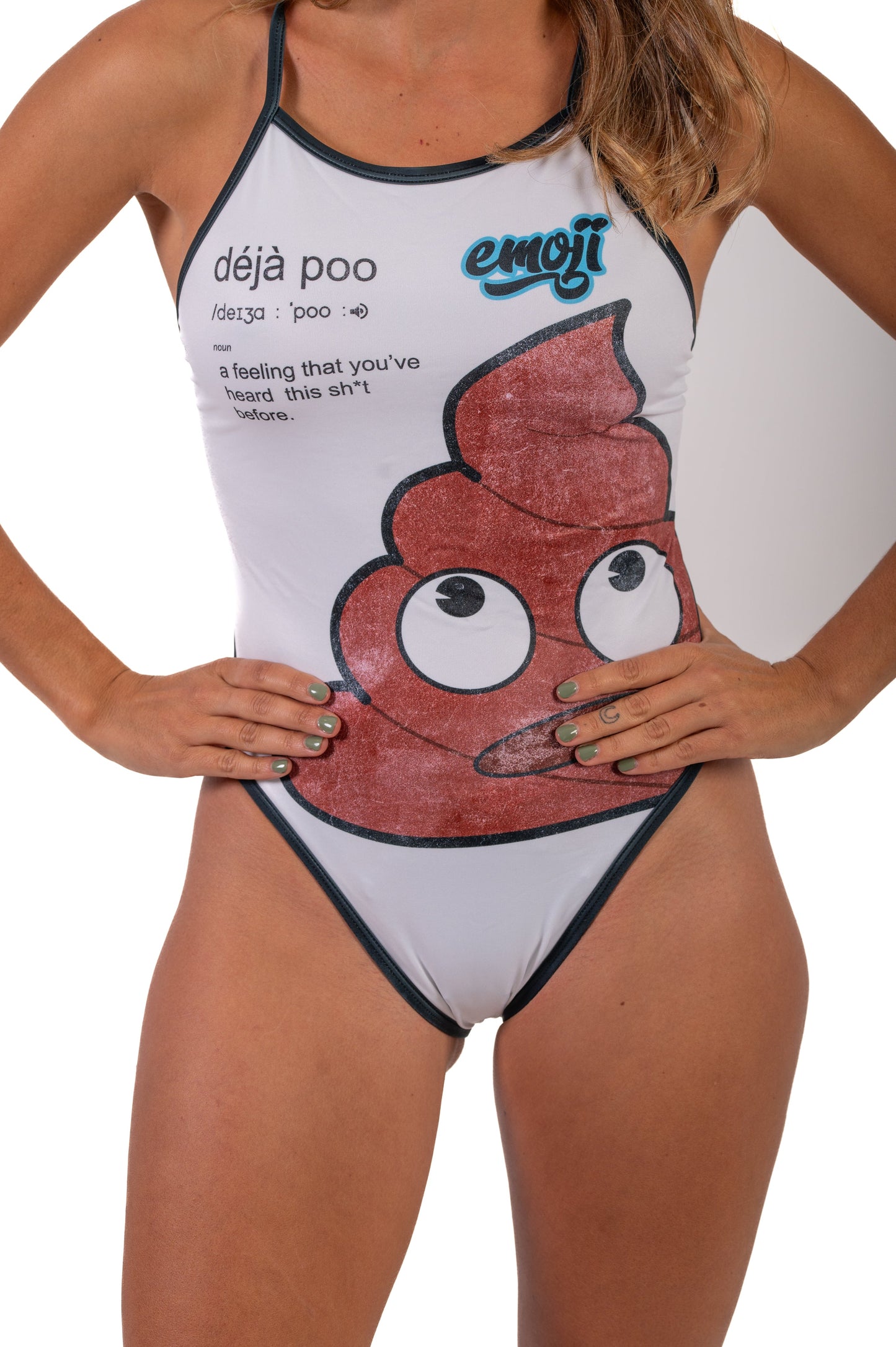 Banyador dona - Emoji Deja Poo