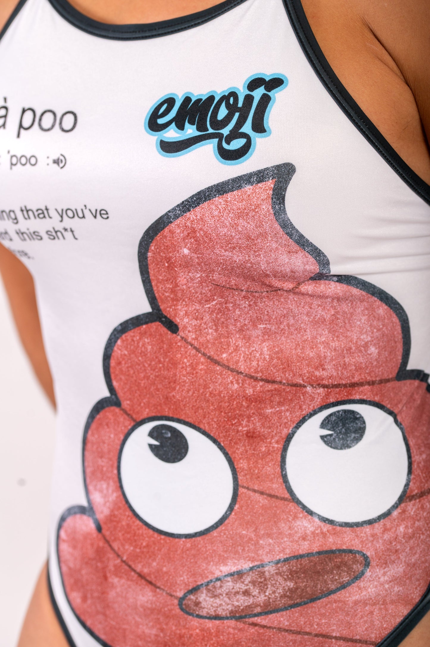 Banyador dona - Emoji Deja Poo