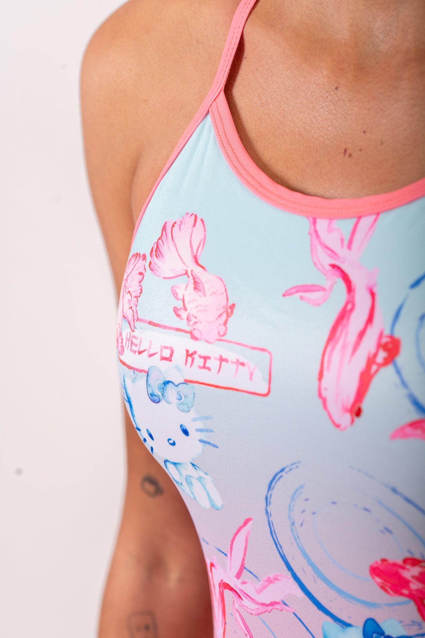 Banyador nena i dona - Hello Kitty Wave