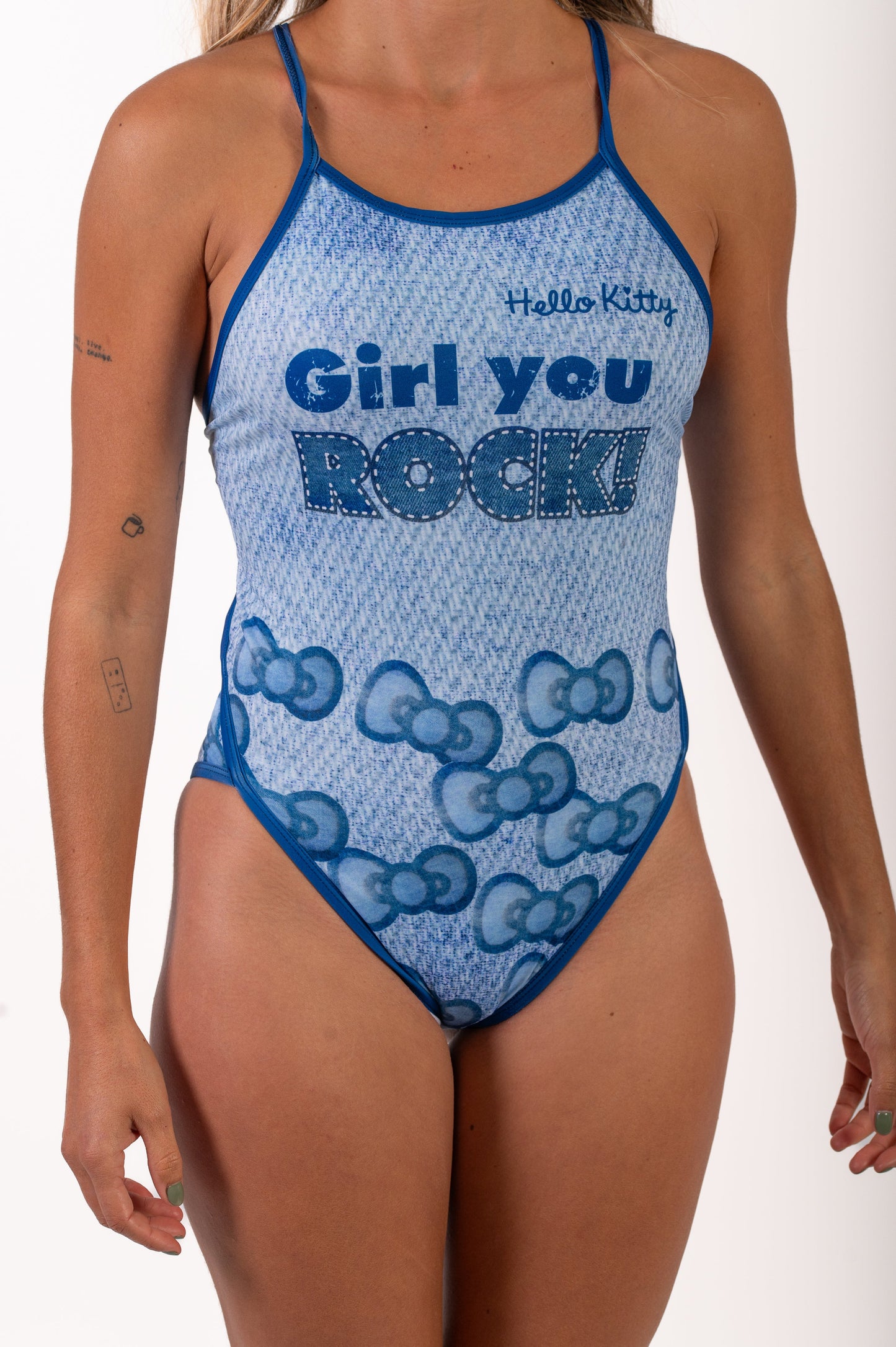 Banyador nena i dona - Hello Kitty Denim