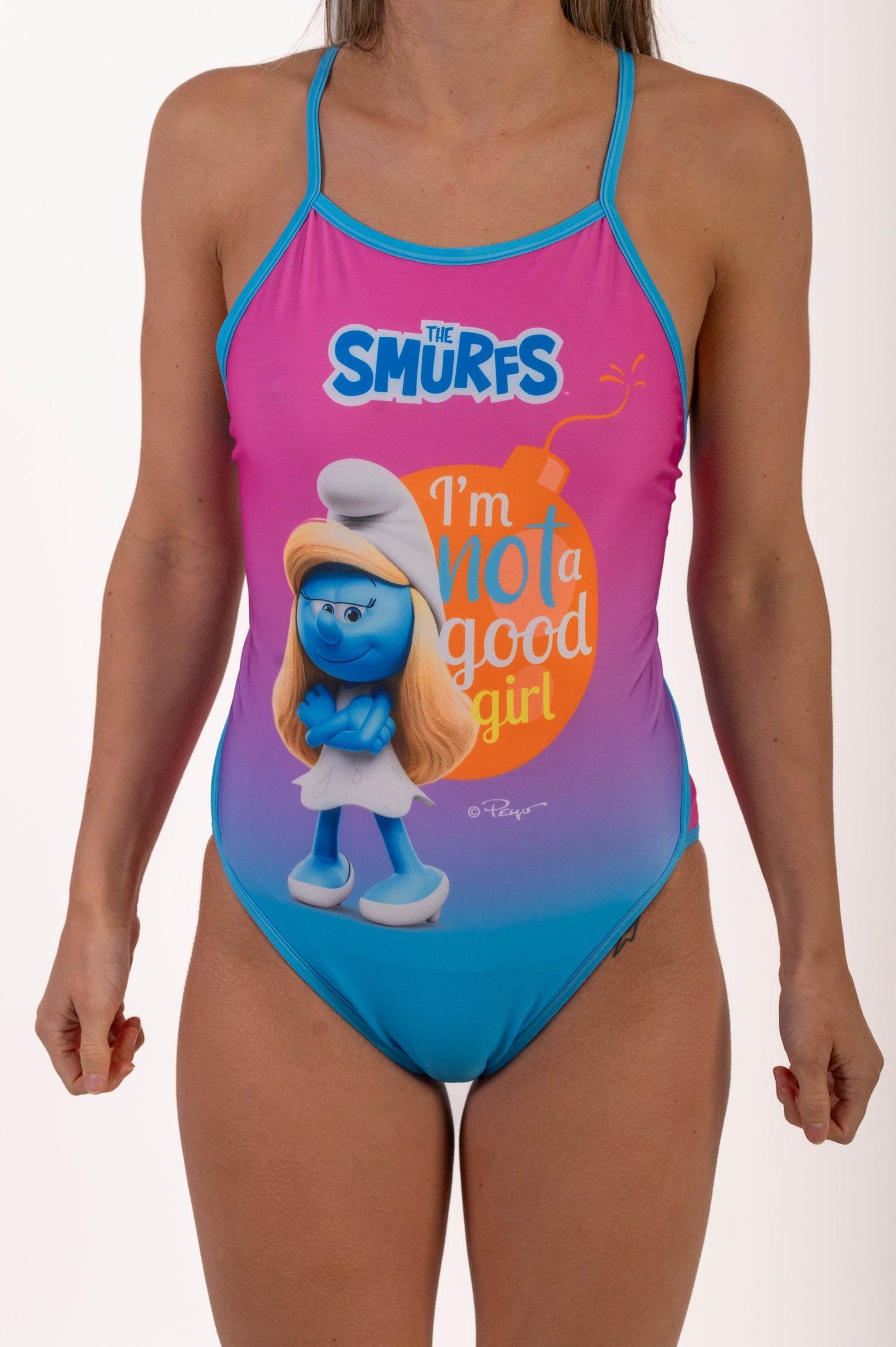 Banyador dona - Smurfs Have Fun