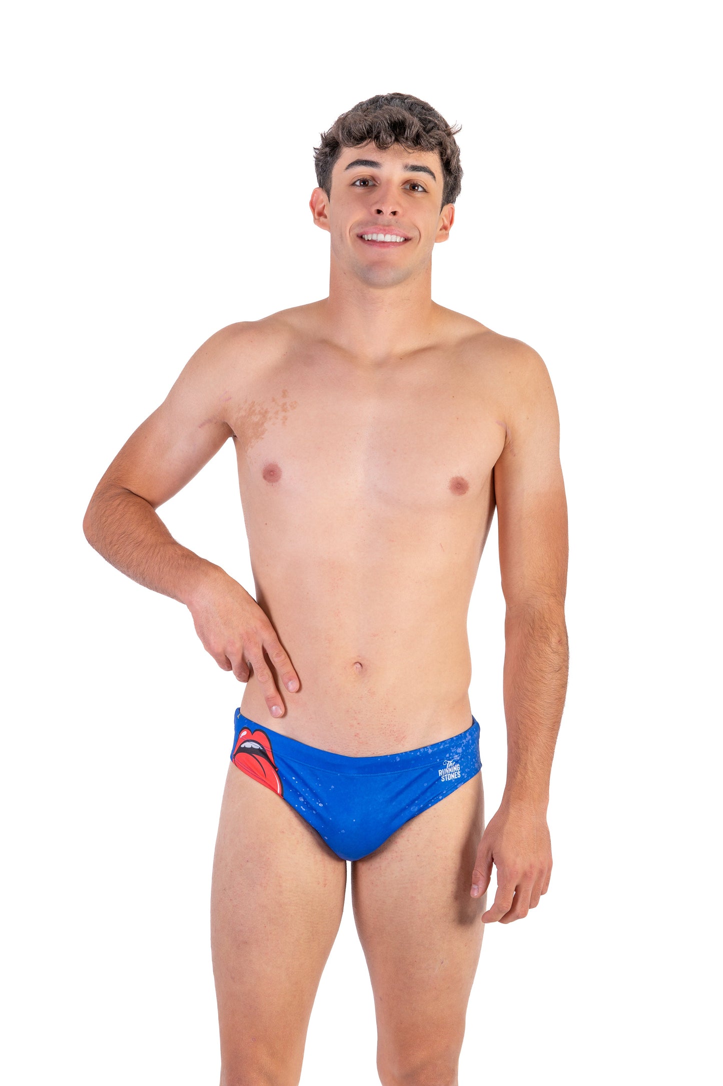 Banyador slip home - Running Stones Blue