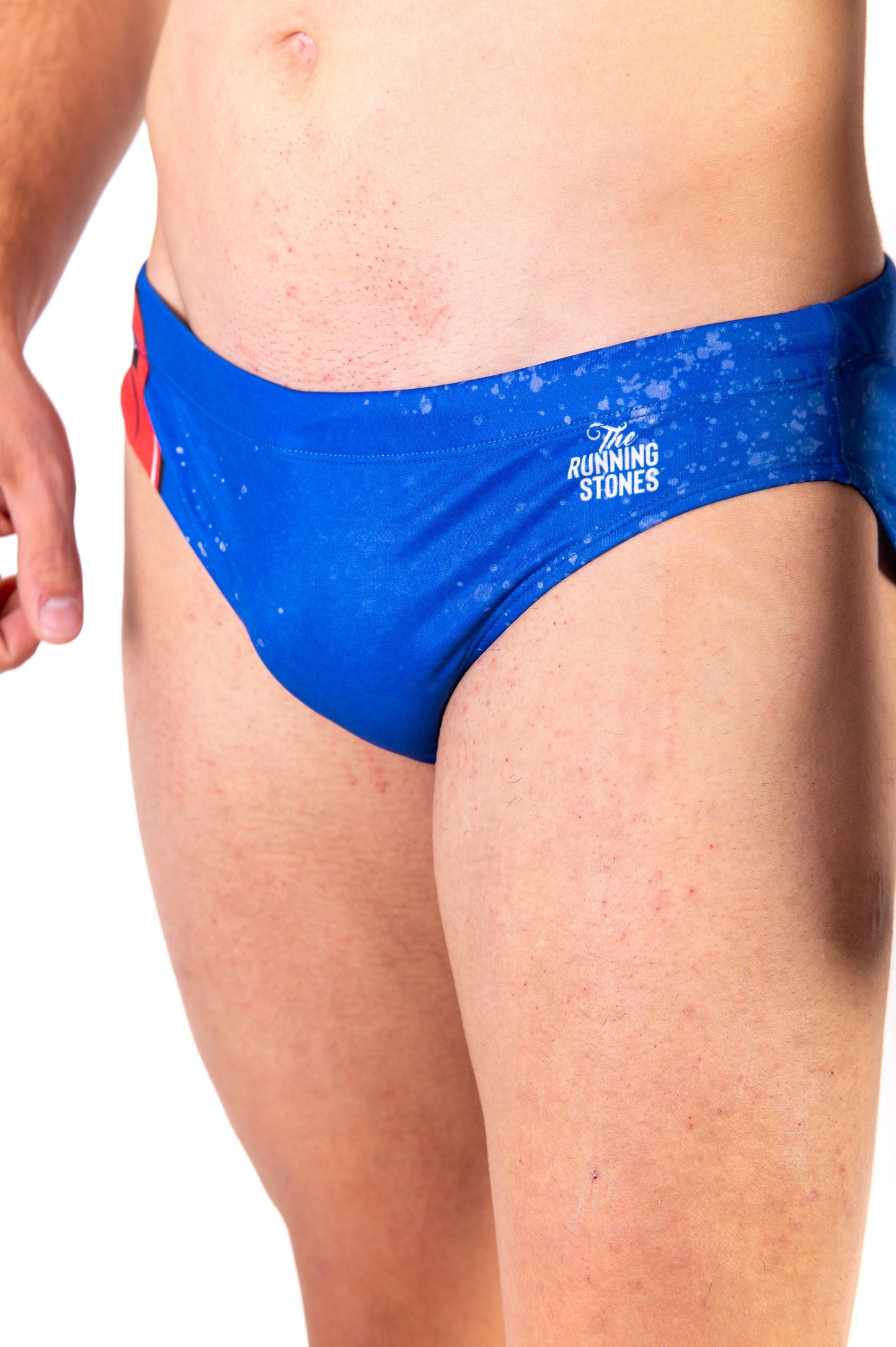 Banyador slip home - Running Stones Blue