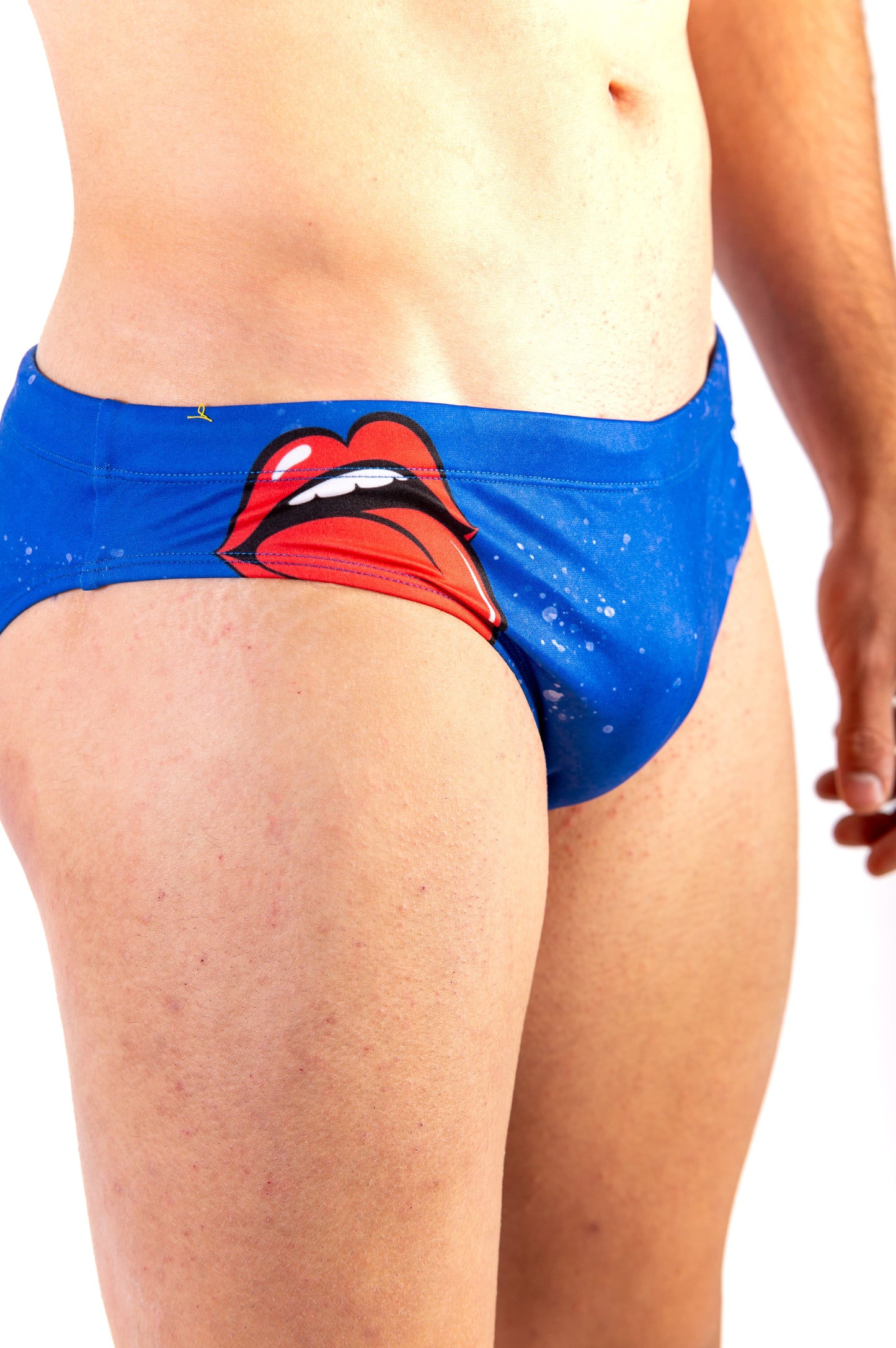 Banyador slip home - Running Stones Blue
