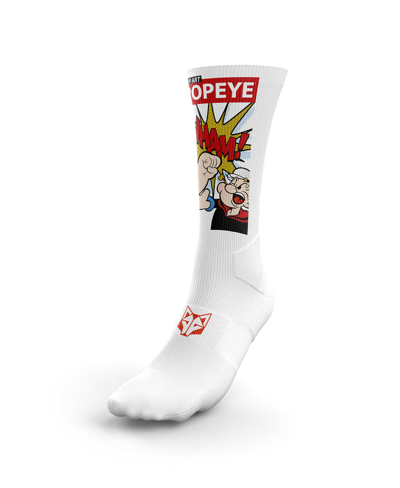 Sublimated Socks - Popeye Pop Art