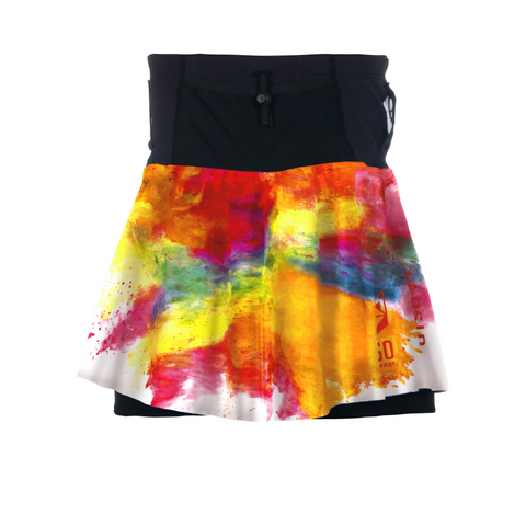 Faldilla dona - Light Blue &amp; Fluo Pink