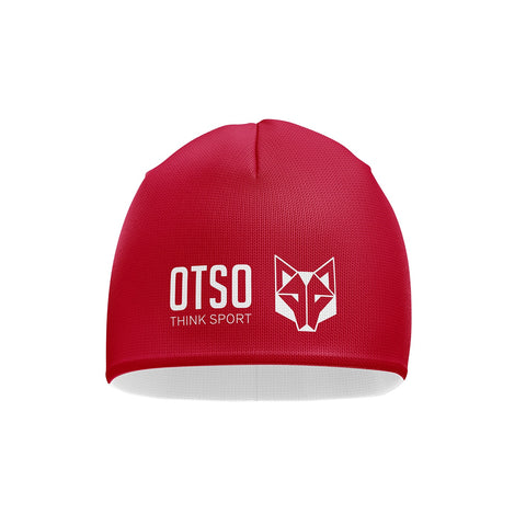 Beanie - Red &amp; White