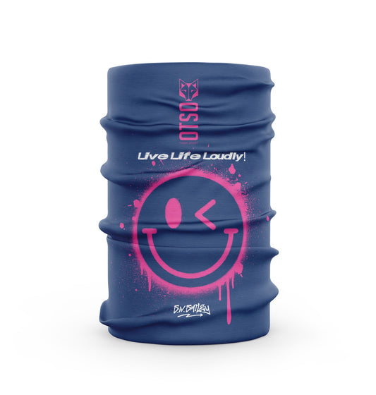 Protector de cuello - Smiley Graffiti