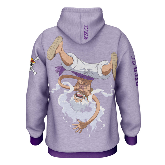 Dessuadora - One piece egghead luffy gear5 purple