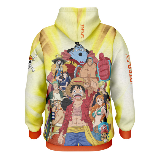 Dessuadora - One piece fishman straw hat crew yellow