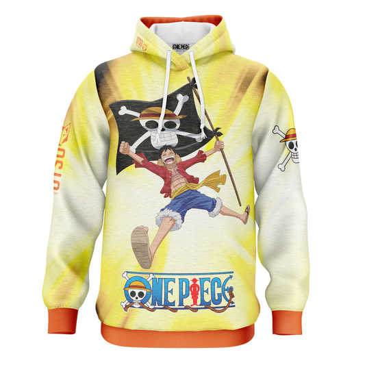 Dessuadora - One piece fishman straw hat crew yellow