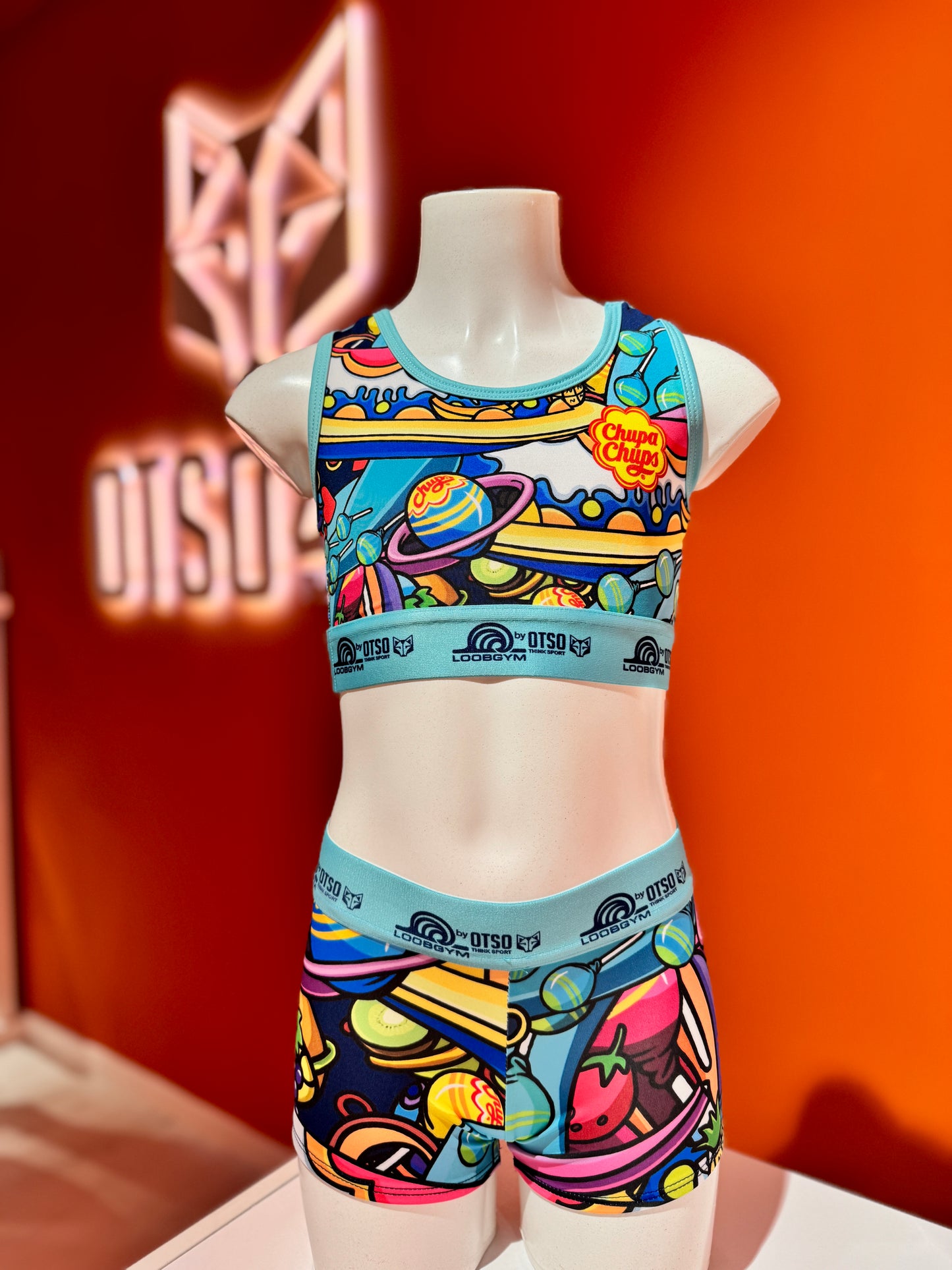 Top CHUPA CHUPS SPACE (Goma vista sublimada)