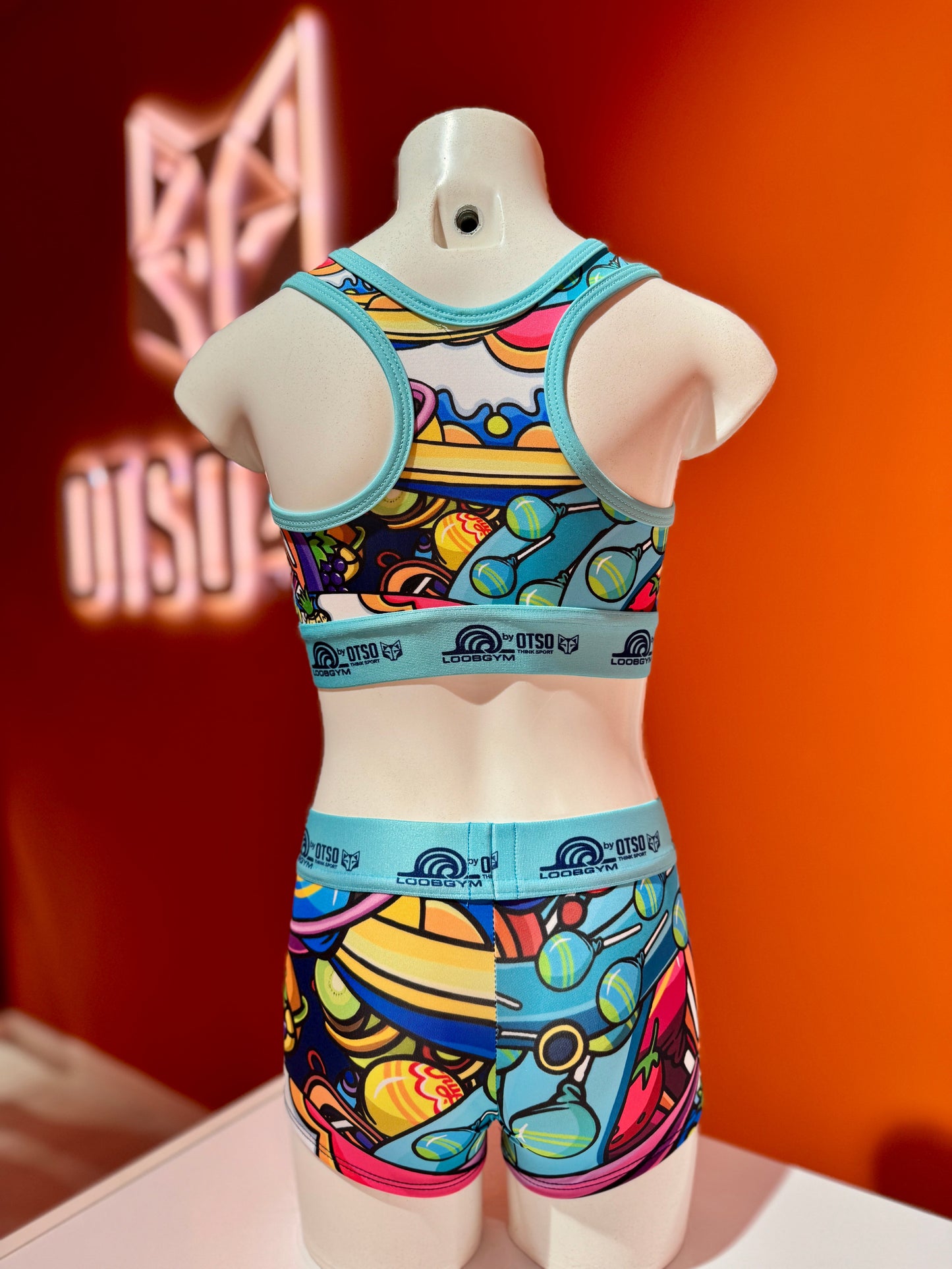 Chupa Chups Space Shorts (Sublimated rubber print)