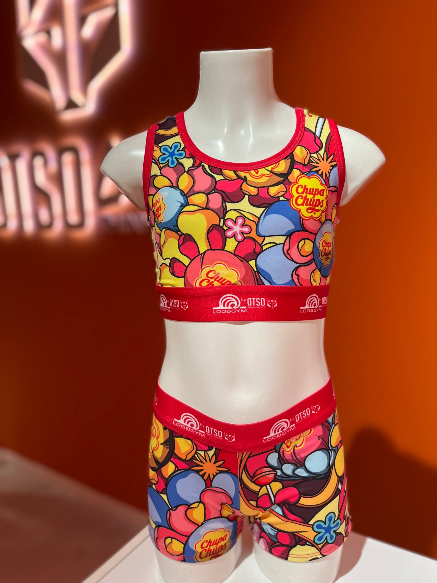 Short CHUPA CHUPS FLOWER (Goma vista sublimada)