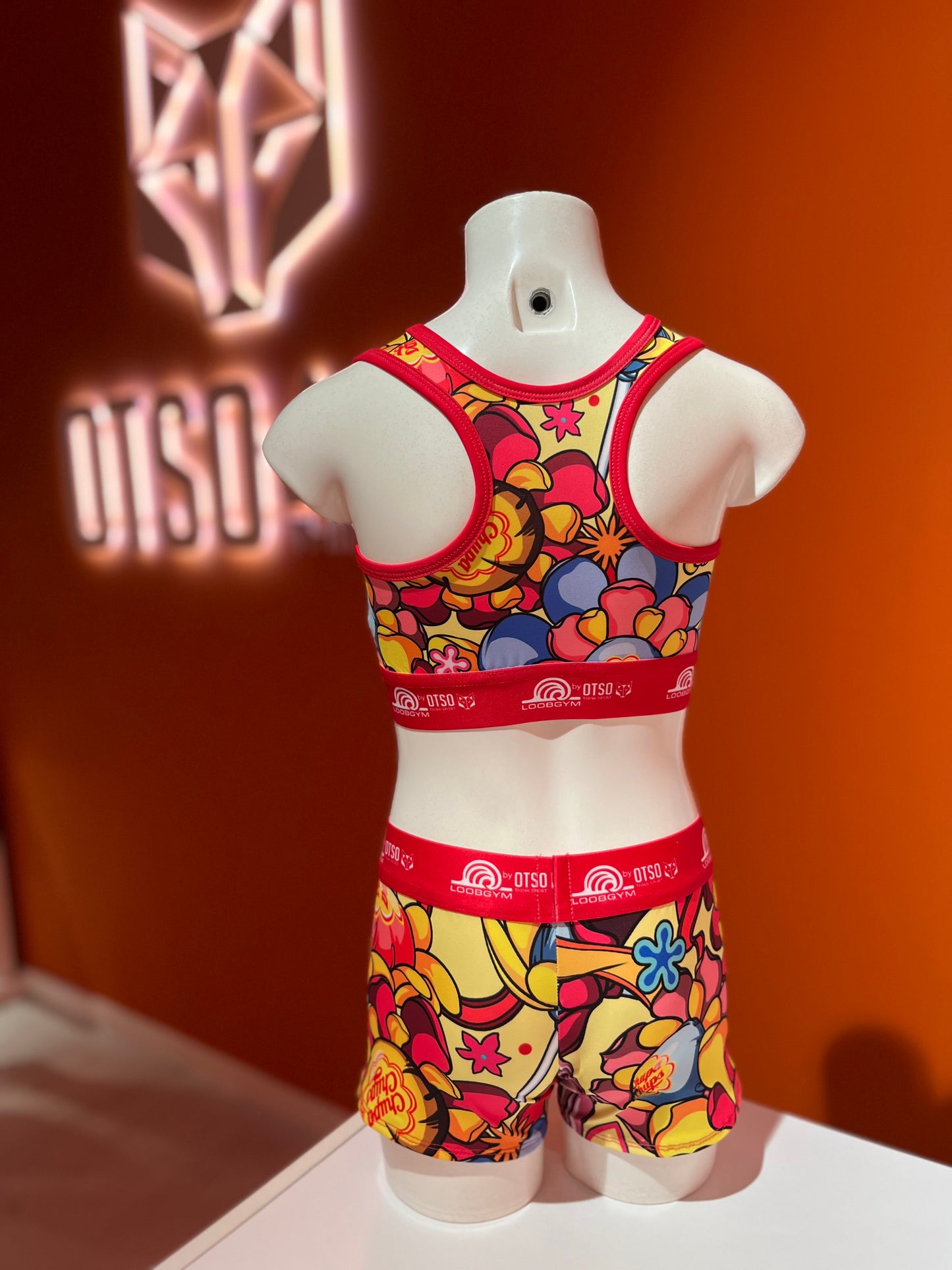 Short CHUPA CHUPS FLOWER (Goma vista sublimada)