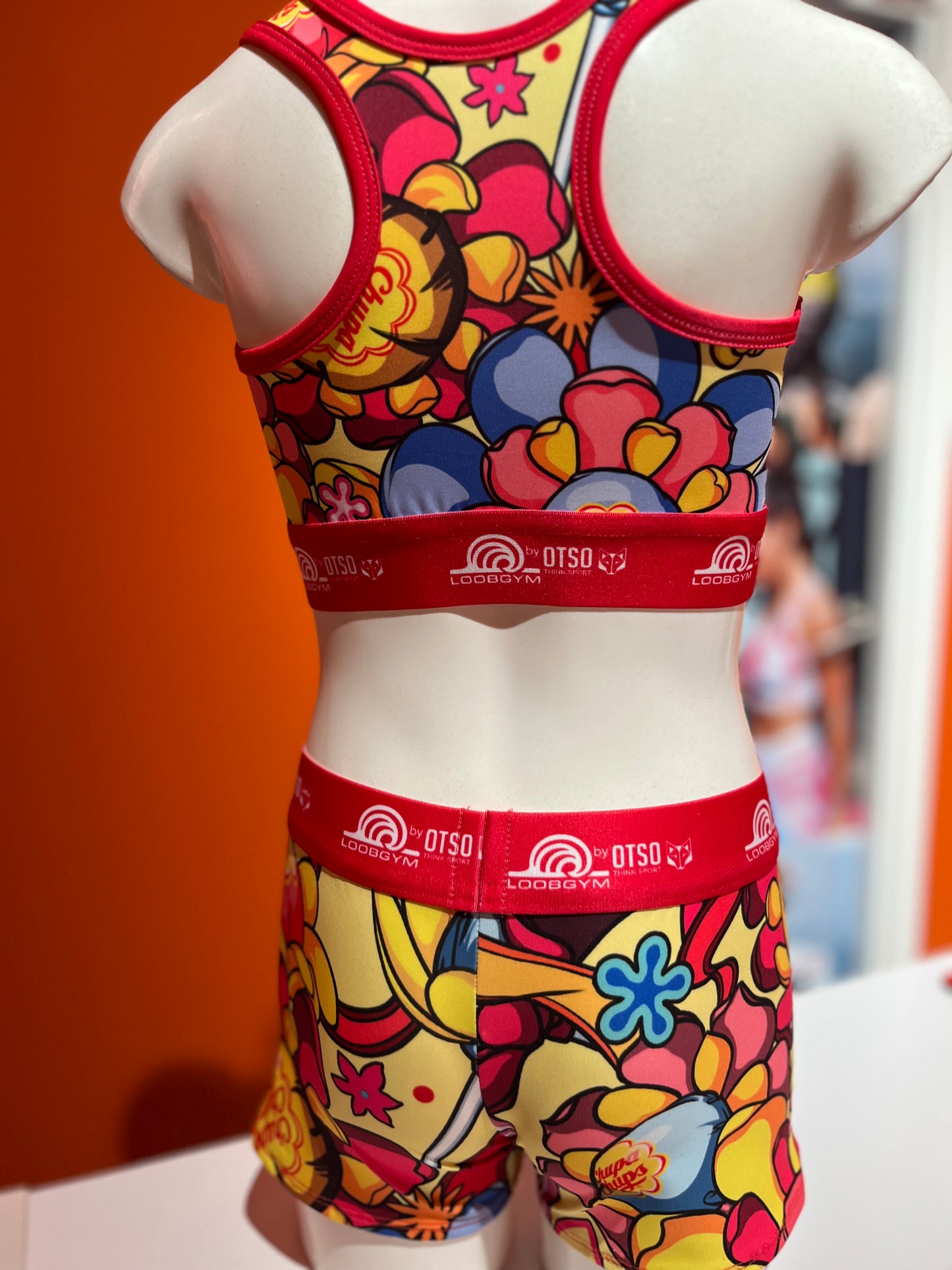 Top CHUPA CHUPS FLOWER (Goma vista sublimada)