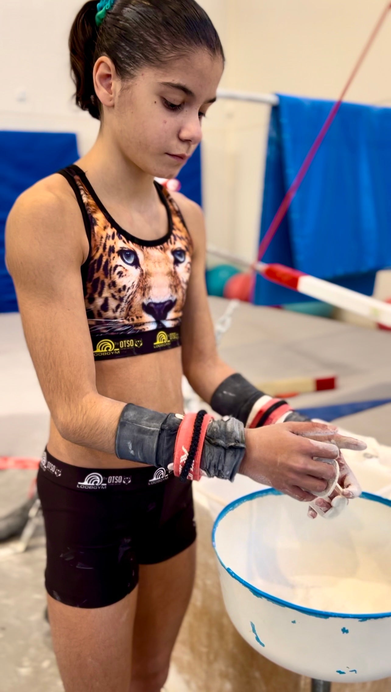 Top LEOPARD (Goma vista sublimada) 