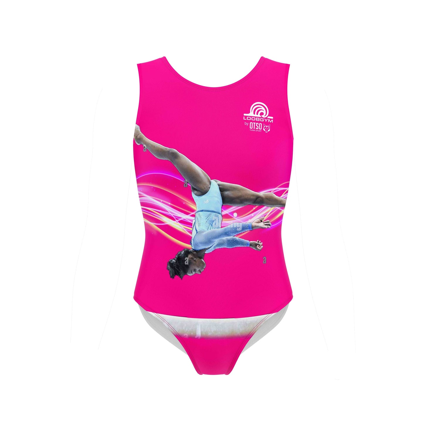 Maillot Gimnàstica BILES BEAM PINK