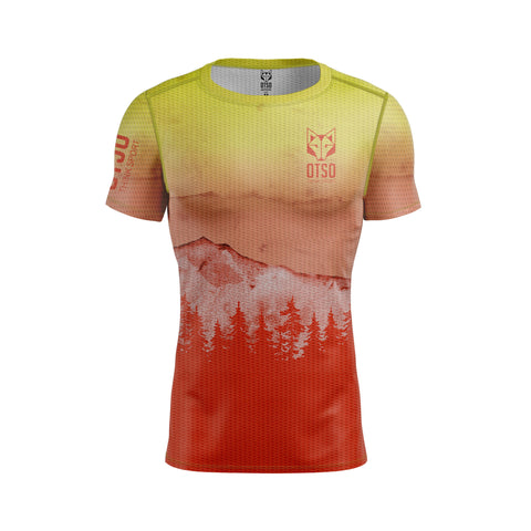 Camiseta manga corta hombre - Orange Forest