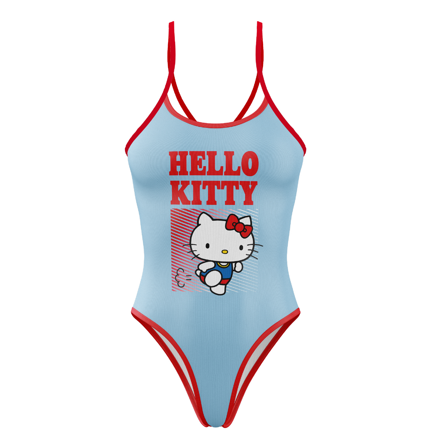 Banyador nena i dona - Hello Kitty Stripes (Outlet)
