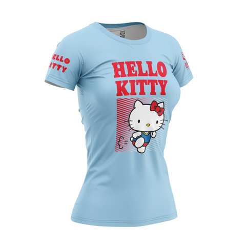 Samarreta màniga curta nena i dona - Hello Kitty Stripes (outlet)