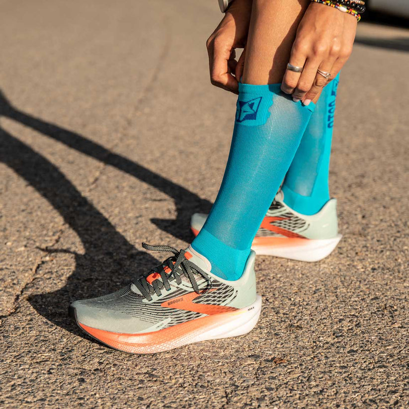Mitjons UltraLight - Fluo Blue